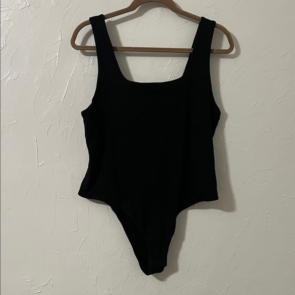 a new day Black V-Neck Top